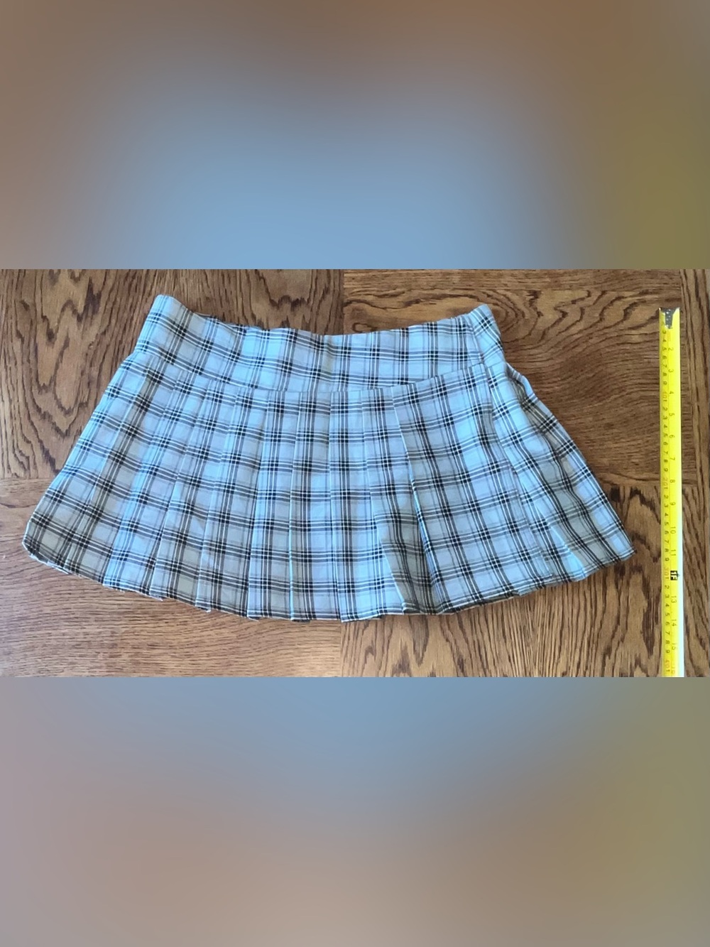 Donald Seneca Plaid Pleated Mini Skirt Women’s Size Large